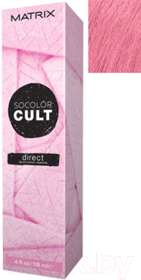 

Крем-краска для волос MATRIX, Розовый, Socolor Cult Direct розовый бабл-гам