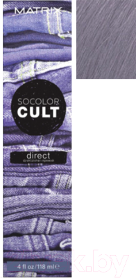 

Крем-краска для волос MATRIX, Фиолетовый, Socolor Cult Direct выцветший деним