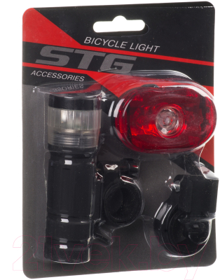 Набор фонарей для велосипеда STG BC-ST9041W / Х98588