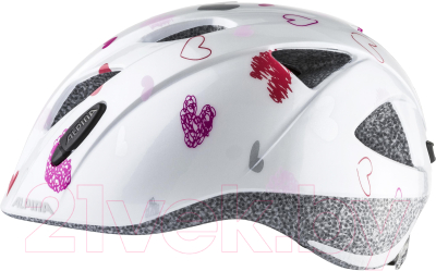 Защитный шлем Alpina Sports Ximo White Hearts / A9711-11 (р-р 49-54)