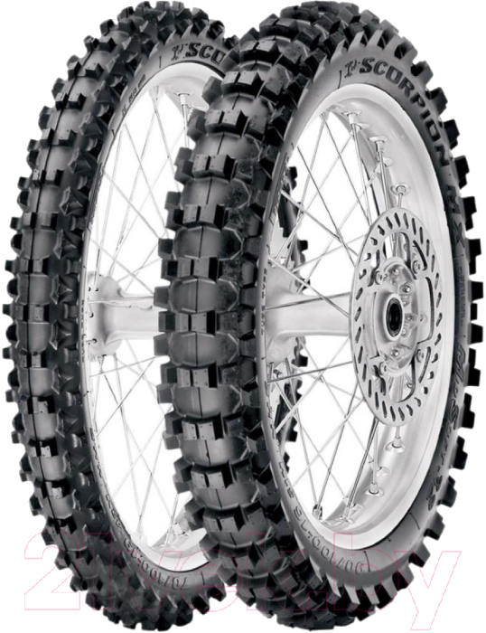 Мотошина задняя Pirelli Scorpion MX Mid Soft 32 120/90R19 66M TT