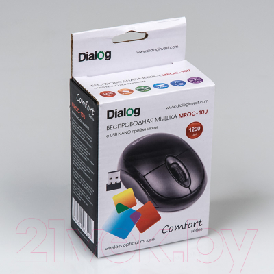 Мышь Dialog Comfort MROC-10U (черный)