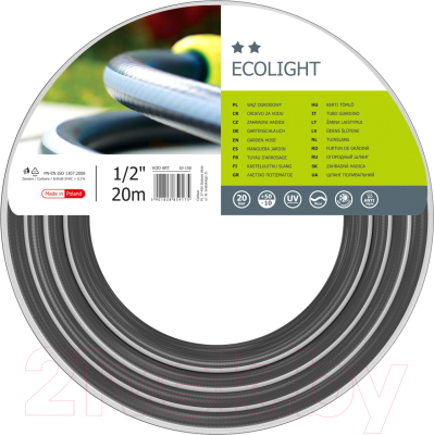 Шланг поливочный Cellfast Ecolight 1/2" (20м)