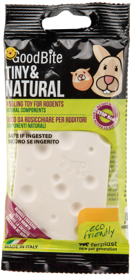 

Лакомство для грызунов Ferplast, GoodBite TIN & NAT сыр / 88405011