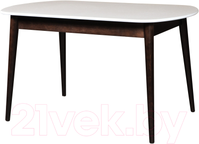 Обеденный стол Мебель-Класс Эней (белый/Dark Oak)