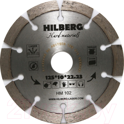 Отрезной диск алмазный Hilberg HM102