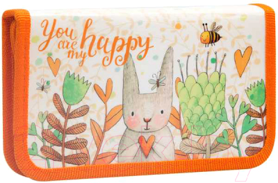 

Пенал ArtSpace, Happy Rabbit / 30П25_ПК3_25383