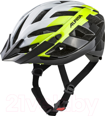 Защитный шлем Alpina Sports Panoma 2.0 / A9724-10 (р-р 56-59, белый/неон/черный)