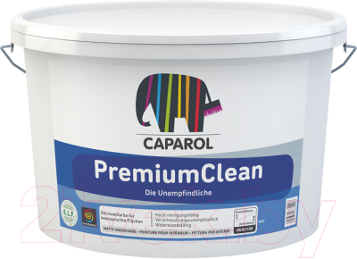 Краска Caparol PremiumClean База 2 (5л)