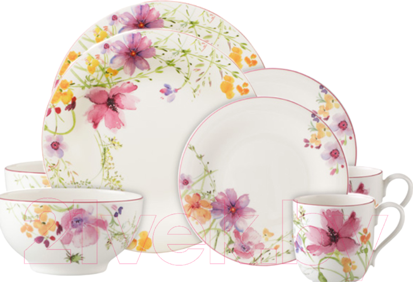 Набор столовой посуды Villeroy & Boch Mariefleur Basic / 10-4100-8854