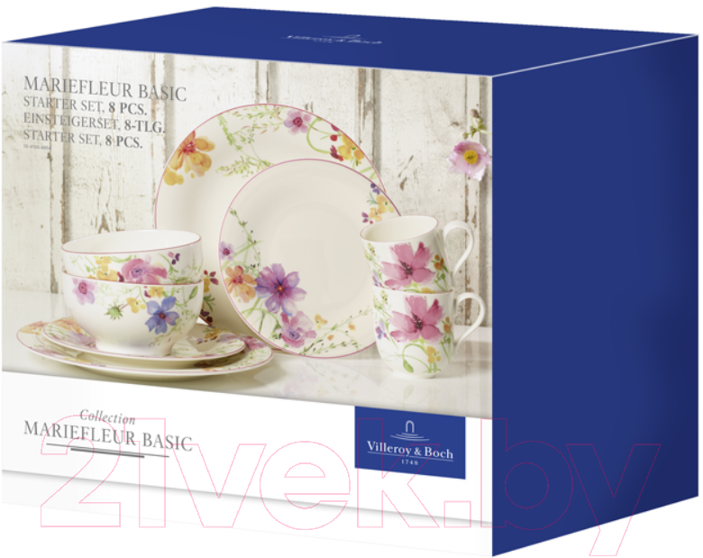 Набор столовой посуды Villeroy & Boch Mariefleur Basic / 10-4100-8854