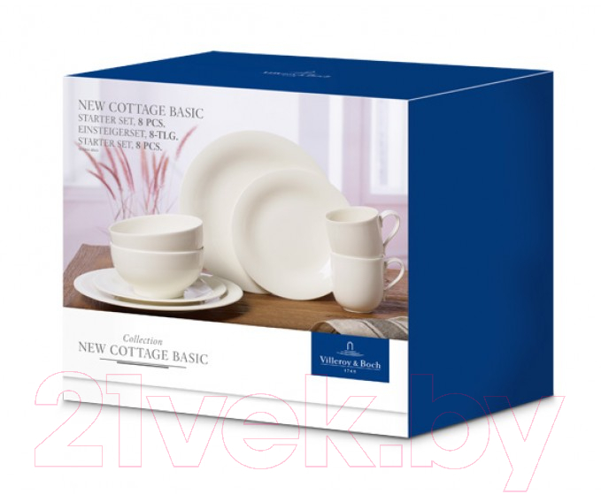 Набор столовой посуды Villeroy & Boch New Cottage Basic / 10-3460-8543