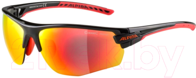 Очки солнцезащитные Alpina Sports Tri-Scray 2.0 HR / A86423-32 (черный/красный)