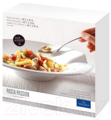 Набор тарелок Villeroy & Boch Pasta Passion / 10-4171-8468 (2шт)