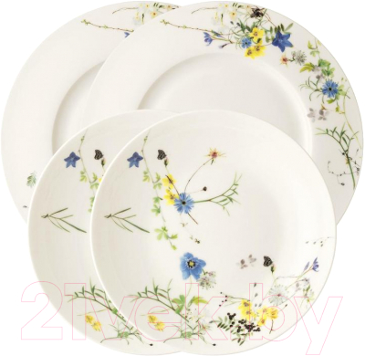 Набор тарелок Rosenthal Brillance Fleurs des Alpes / 10530-405108-28539