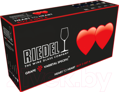 Набор бокалов Riedel Heart to Heart Cabernet Sauvignon / 5409/0 (4шт)