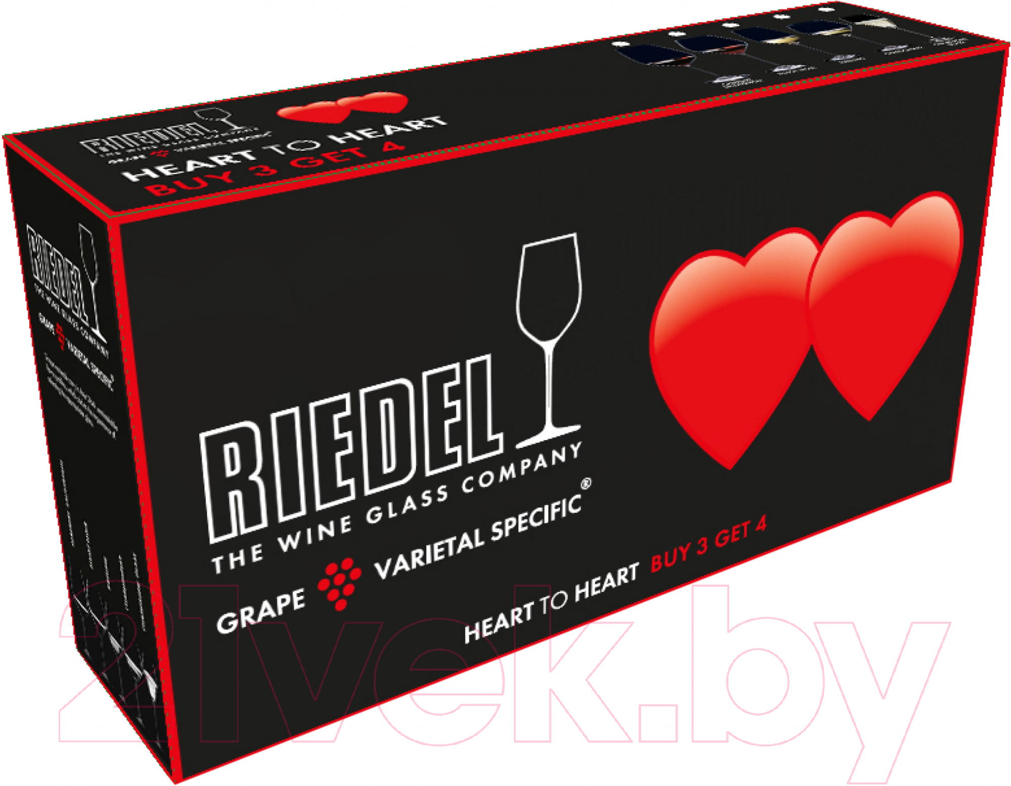 Набор бокалов Riedel Heart to Heart / 5409/85