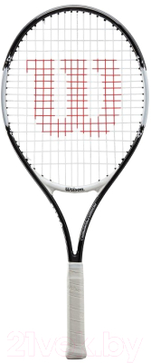 Теннисная ракетка Wilson Roger Federer 21 Gr00000 / WR028510U (белый/черный)