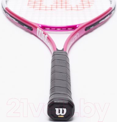 Теннисная ракетка Wilson Ultra Pink25 GR00 / WR027810U (розовый/белый/черный)