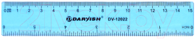 Линейка Darvish DV-12022 (15см)