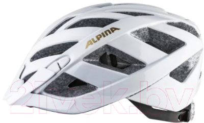 Защитный шлем Alpina Sports Panoma Classic / A9703-11 (р-р 56-59, белый/Prosecco)