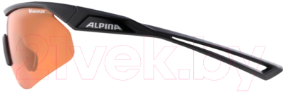 Очки солнцезащитные Alpina Sports Nylos Shield VL / A86331-35 (черный/оранжевый)