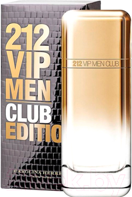 Туалетная вода Carolina Herrera 212 VIP Club Edition (80мл)