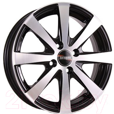 Изображение товара Литой диск TechLine 634 16x6" 4x100мм DIA 67.1мм ET 37мм BDM