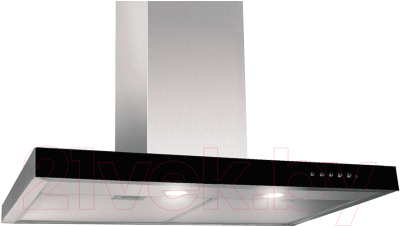 Вытяжка Т-образная Akpo Feniks Glass 60 WK-4 (нержавеющая сталь/черный)