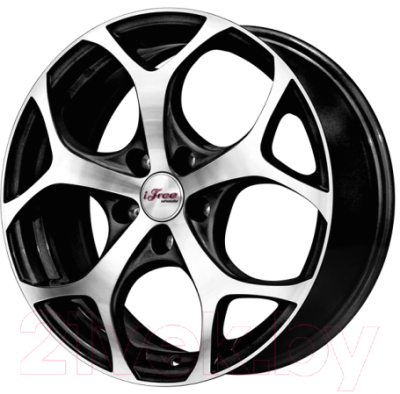 

Литой диск iFree, Tortuga (KC556-mb) 17x7" 5x114.3мм DIA 60.1мм ET 45мм