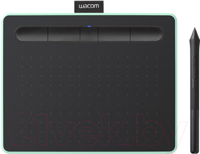 Графический планшет Wacom Intuos M Bluetooth Pistachio / CTL-6100WLE-N