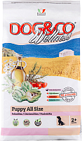 Сухой корм для собак Adragna Dog&Co Wellness Puppy Chicken&Rice (12.5кг) - 