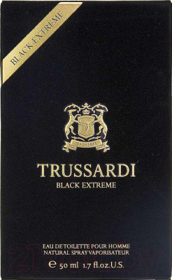 Туалетная вода Trussardi Black Extreme (50мл)