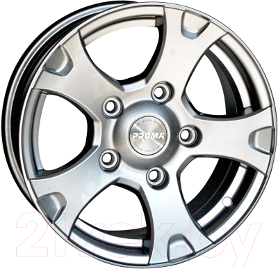 

Литой диск Proma, Нива 15x6.5" 5x139.7мм DIA 98.1мм ET 35мм Nero