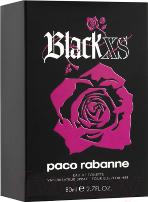 Туалетная вода Paco Rabanne Black XS (80мл)