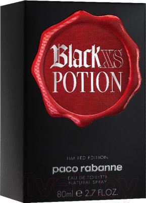 Туалетная вода Paco Rabanne Black XS Potion (80мл)
