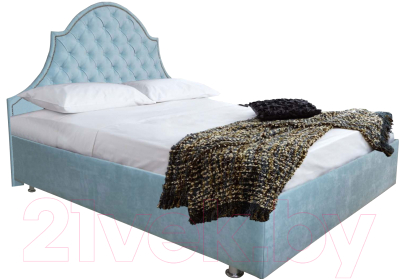 Двуспальная кровать Аметиста Ницца (Velvet Lux 84)