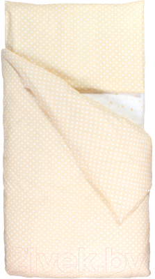 Комплект постельный для новорожденных Martoo Comfy 4 (белый/бежевый)