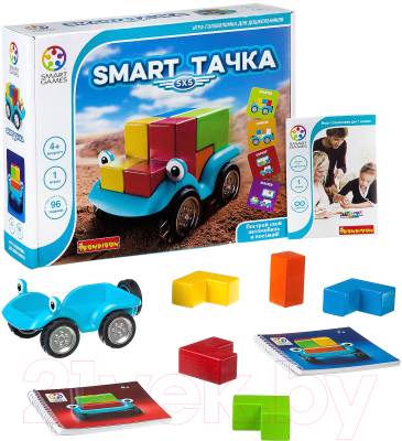 Игра-головоломка Bondibon Smart Тачка 5x5 ВВ1878