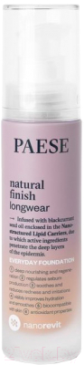 

Тональный крем Paese, Nanorevit Natural Finish Longwear Foundation тон 04