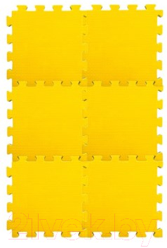 Гимнастический мат Kampfer №6 Будо-мат (желтый)