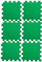 Гимнастический мат Kampfer №6 Будо-мат (зеленый) - 