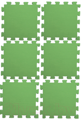 Гимнастический мат Midzumi №6 Будо-мат (зеленый)