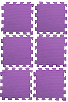 Гимнастический мат Midzumi №6 Будо-мат (фиолетовый) - 