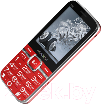 Мобильный телефон Maxvi P18 (красный)
