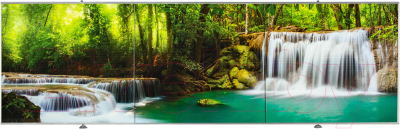 

Экран для ванны Comfort Alumin, Водопад 3D 150x50