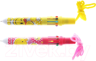 Изображение товара Ручка шариковая Darvish Смайлики / DV-7231 (10цв)