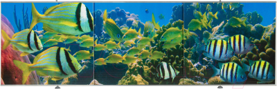 Экран для ванны Comfort Alumin Group Коралловый риф 3D 150x50