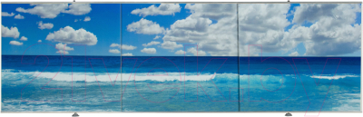 Экран для ванны Comfort Alumin Group Океан 3D 150x50