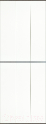 Экран-дверка Comfort Alumin Group Белый матовый 73x200